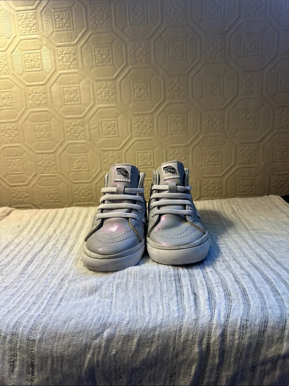 Vans Kids Gray High-Top Sneakers